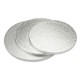 Cake drum 20cm zilver